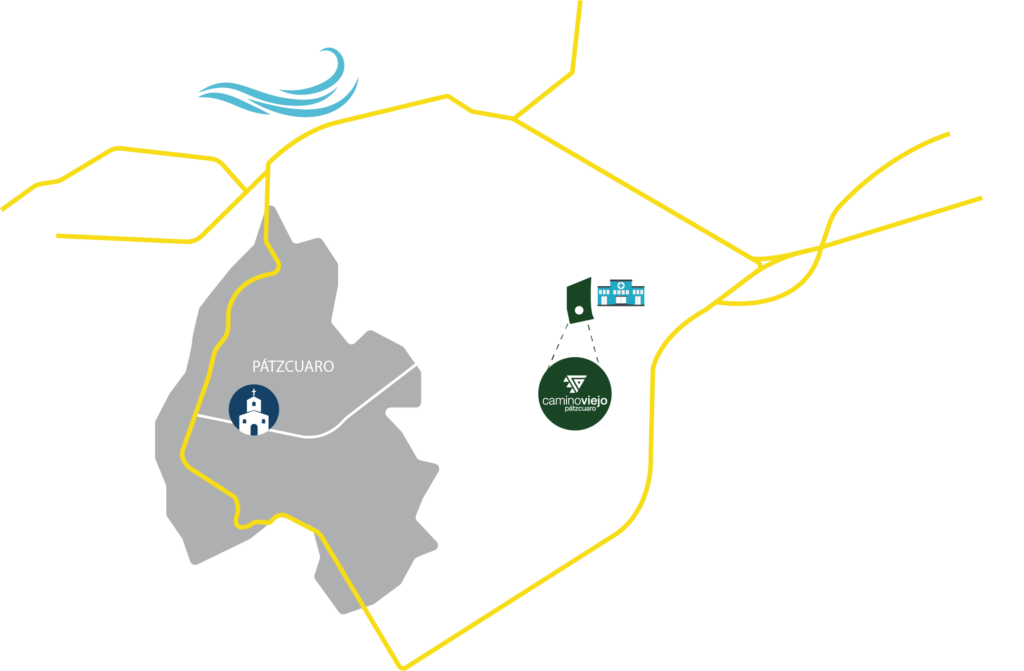 Mapa de Lotes en Paztcuaro Premium en Camino Viejo Pátzcuaro